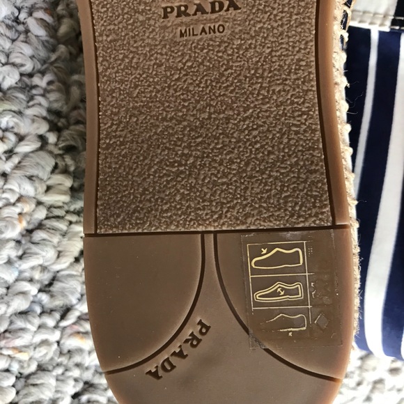 ✨ PRADA Espadrille slip - on ✨ - Picture 6 of 6